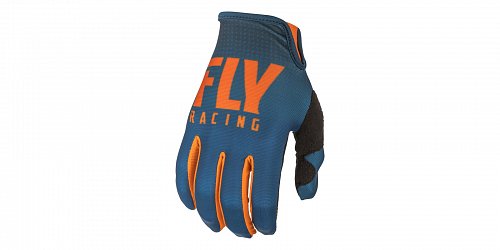 rukavice LITE 2019, FLY RACING - USA (oranžová/modrá)